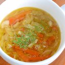 キャベツと生姜のスープ